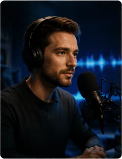 Male voice preview cover for ELITE